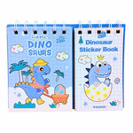Libreta Colours Dino+ 8 Stickers A-395  26701